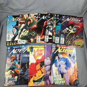 Superman Action DC Comic Book Lot 13 Asst Issues #1+ New 52 2013 & #1051 2023